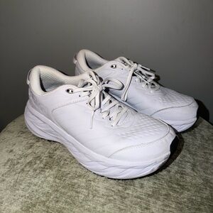 Hoka Bondi SR Leather Shoes